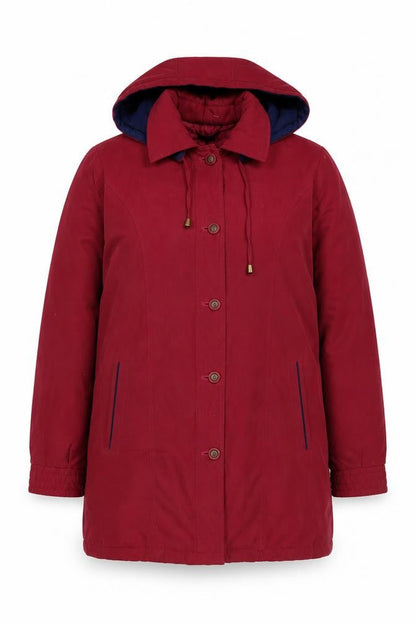 JPC Collection Womens Red Jacket Size 10 Zip