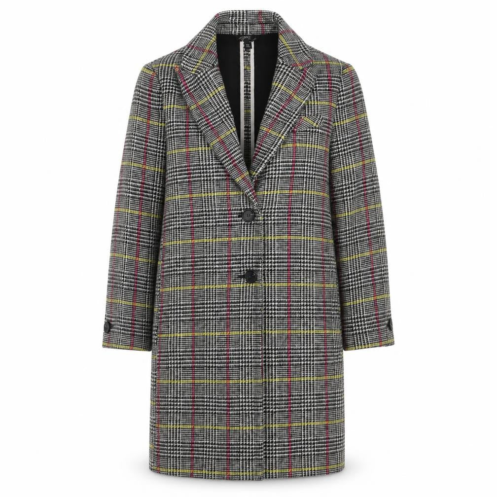 Womens UK Size 6 Topshop Multicoloured Overcoat