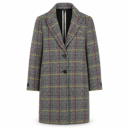 Womens UK Size 6 Topshop Multicoloured Overcoat