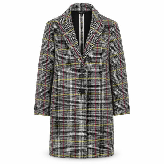 Womens UK Size 6 Topshop Multicoloured Overcoat