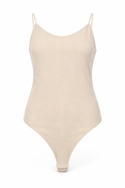 Womens UK Size L H&M One-Piece Beige Bodysuit