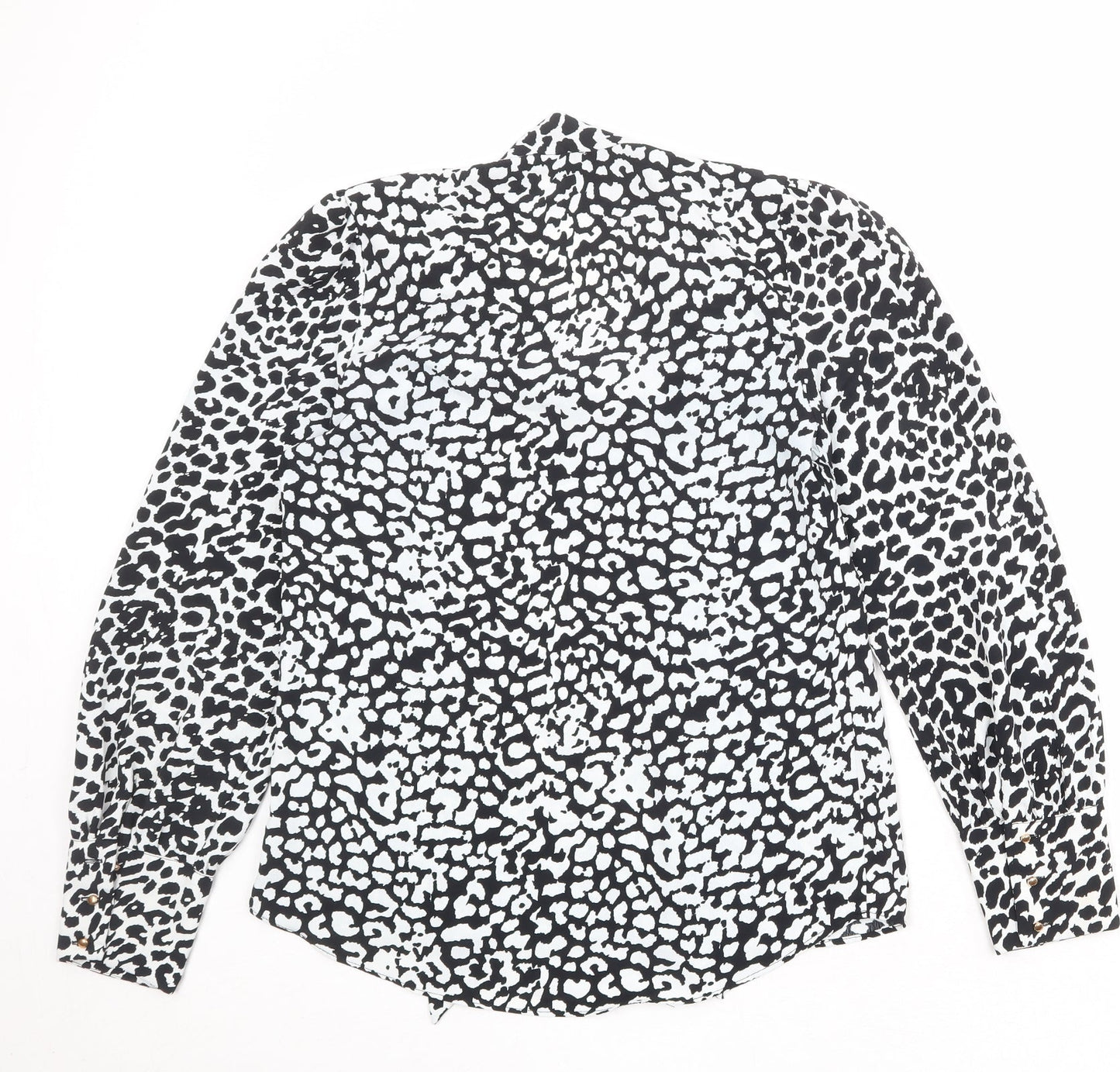 Womens UK Size 12 River Island Ivory Basic Blouse