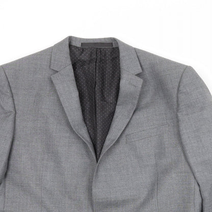 Mens UK Size 42 Marks and Spencer Regular Grey Suit Jacket