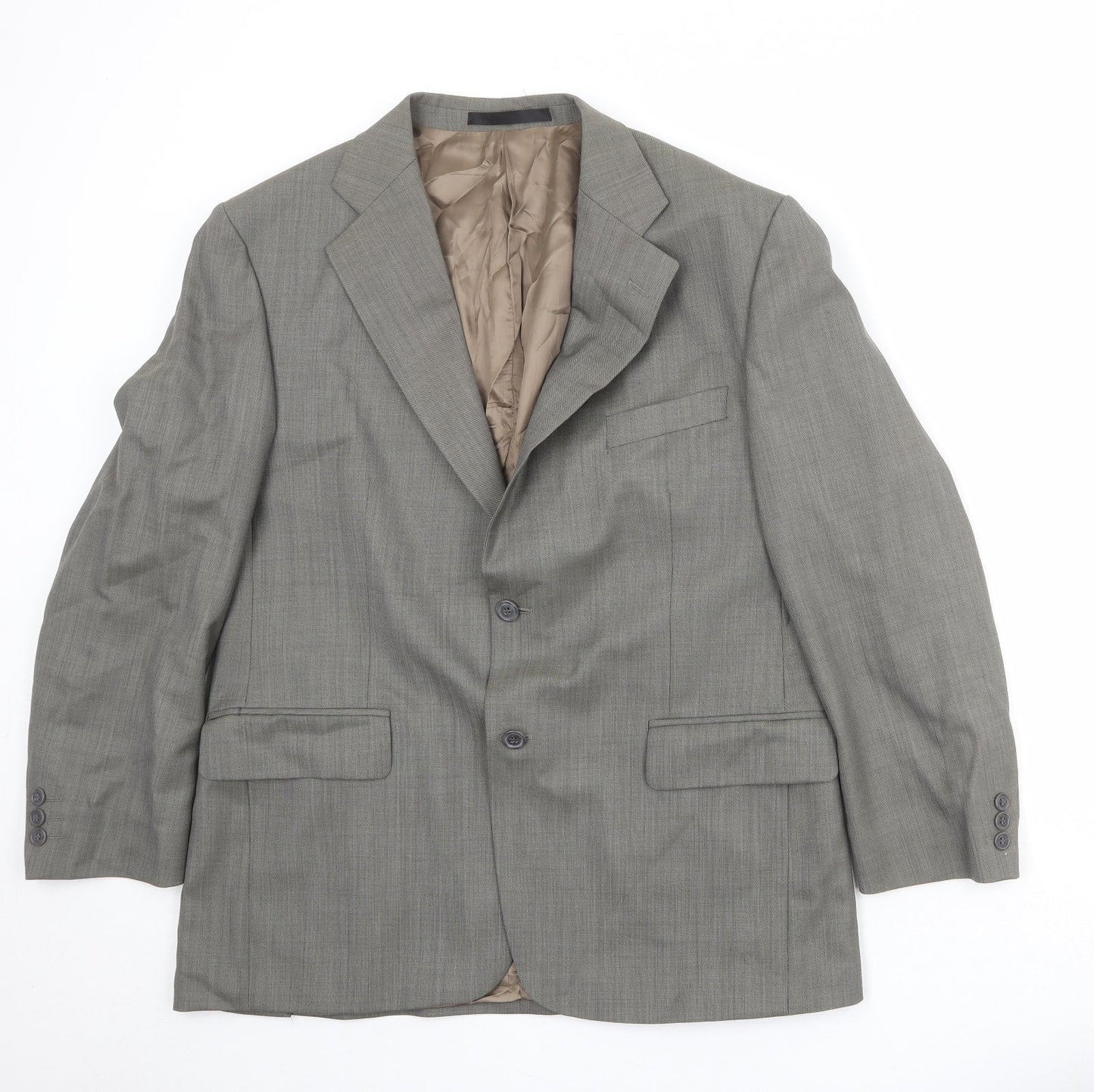 Mens UK Size 42 Marks and Spencer Regular Grey Suit Jacket