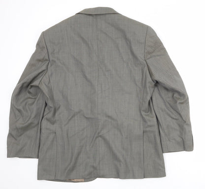 Mens UK Size 42 Marks and Spencer Regular Grey Suit Jacket