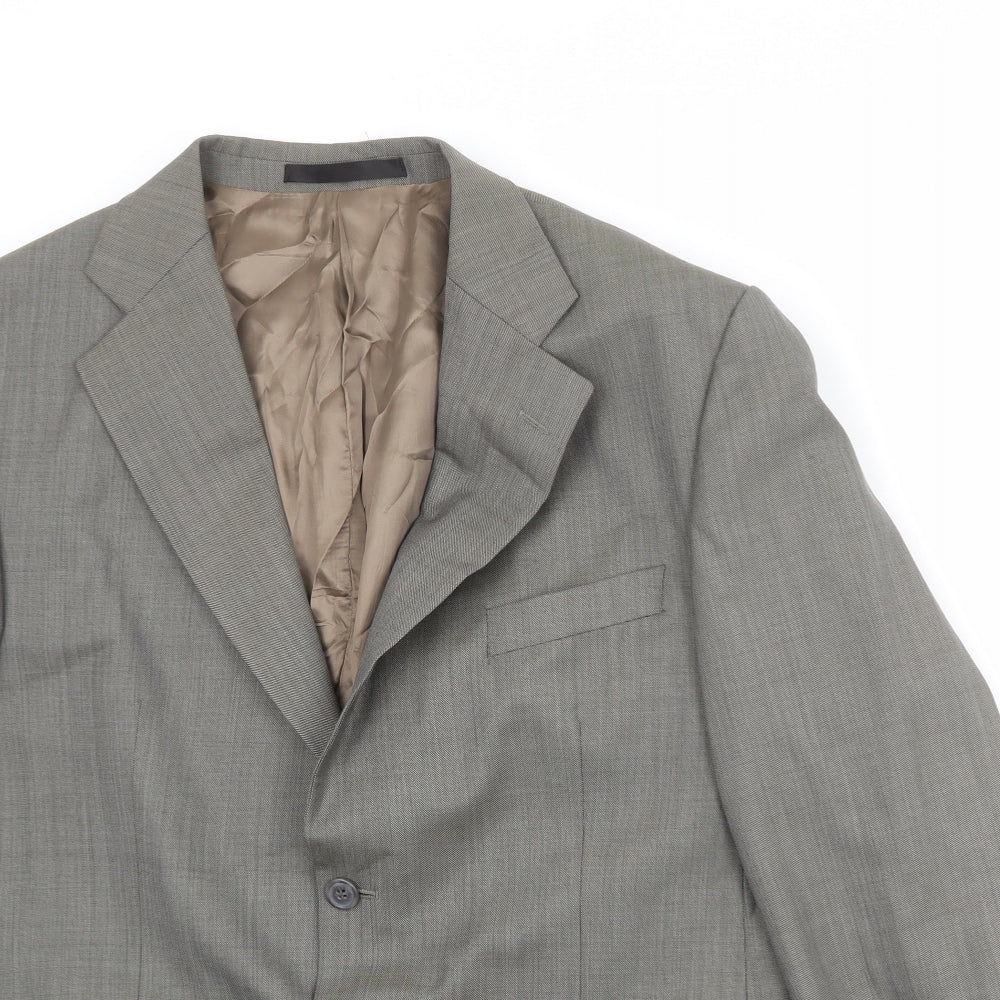 Mens UK Size 42 Marks and Spencer Regular Grey Suit Jacket