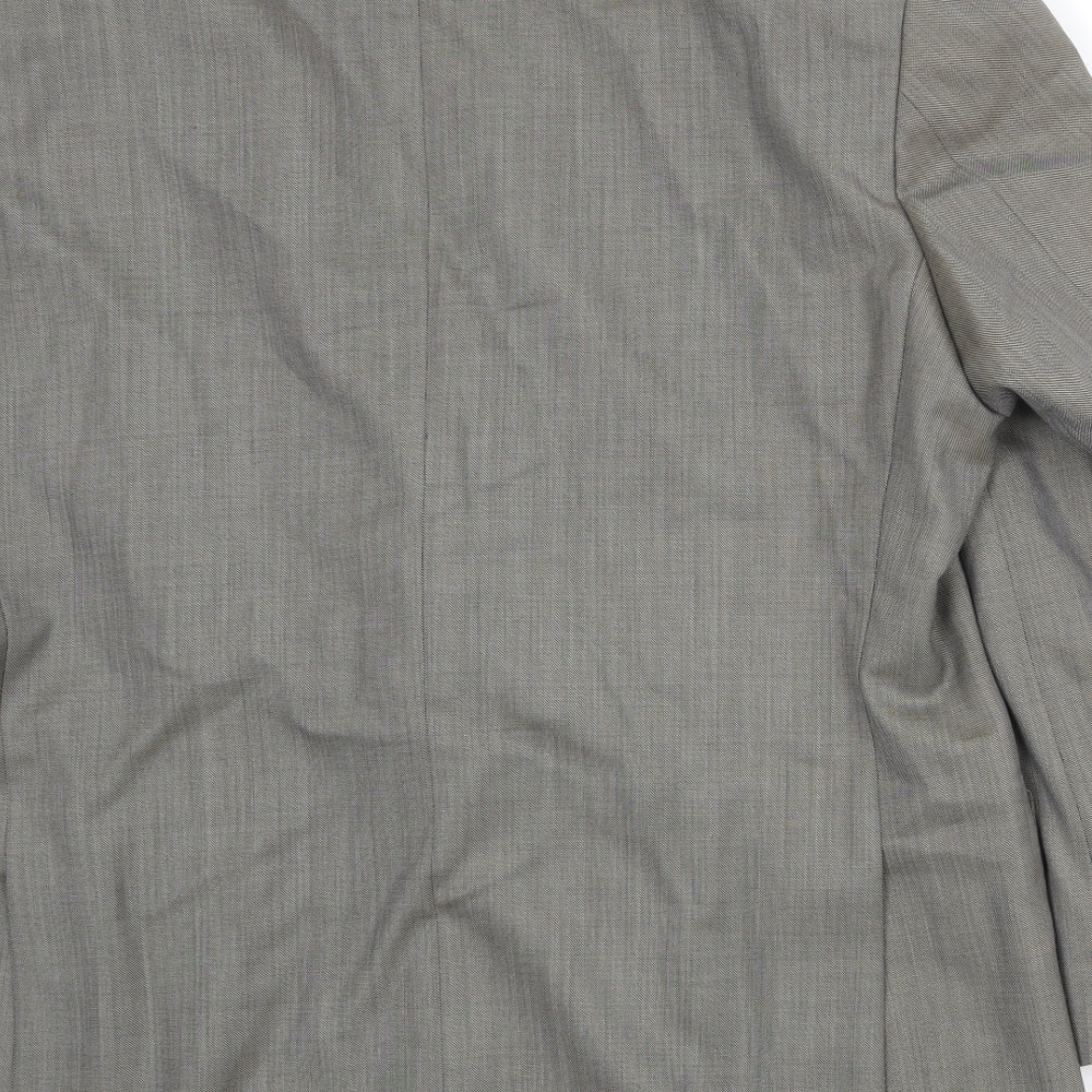 Mens UK Size 42 Marks and Spencer Regular Grey Suit Jacket