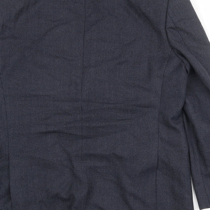 Mens UK Size 44 Marks and Spencer Regular Blue Suit Jacket