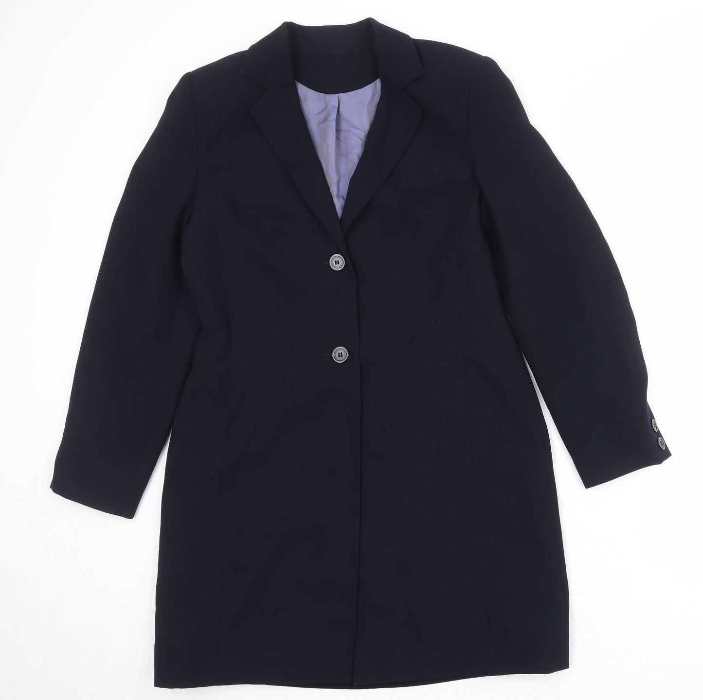 Womens UK Size 12 Richards Regular Blue Blazer