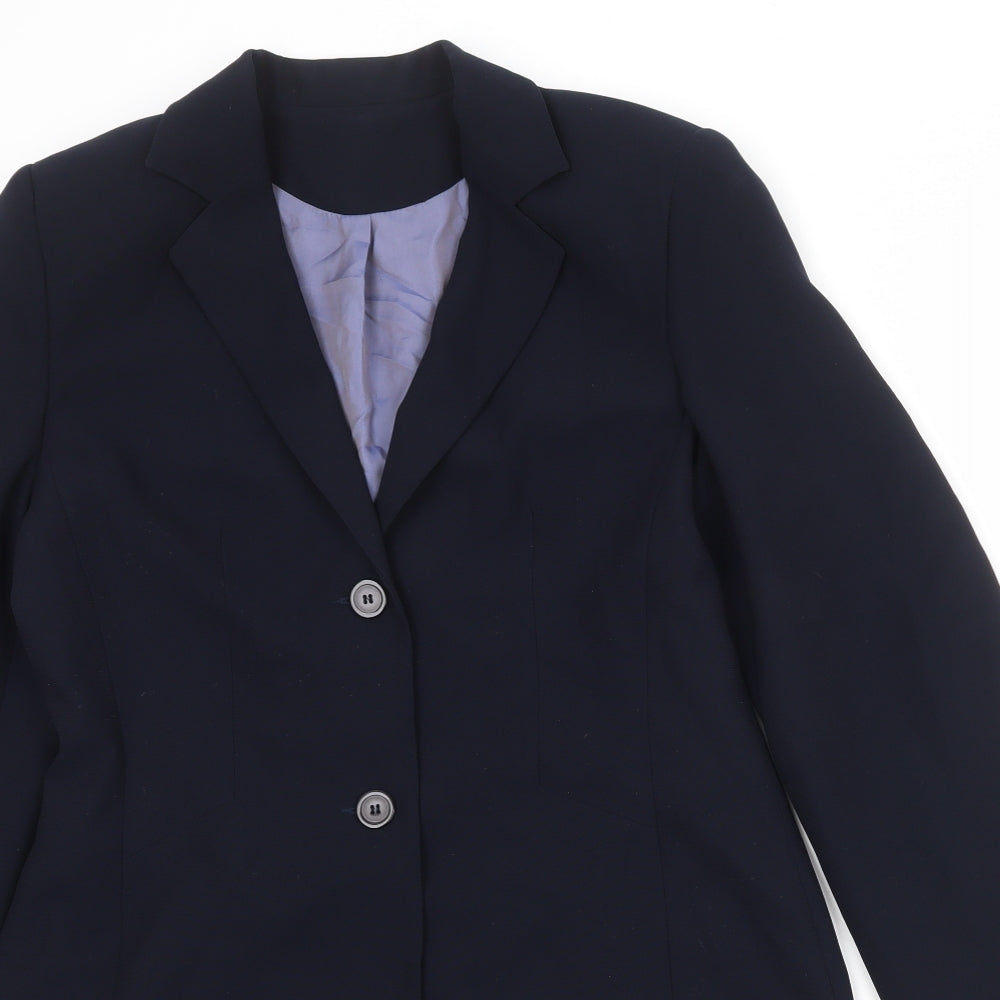 Womens UK Size 12 Richards Regular Blue Blazer