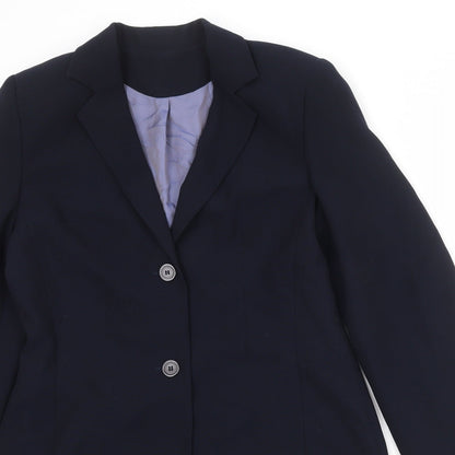 Womens UK Size 12 Richards Regular Blue Blazer