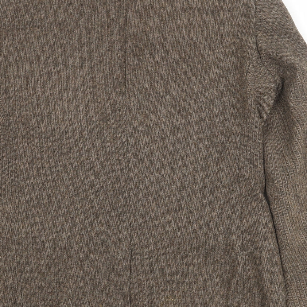 Mens UK Size 40 Marks and Spencer Regular Brown Suit Jacket