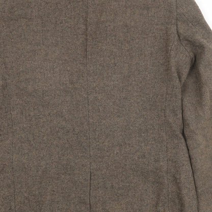 Mens UK Size 40 Marks and Spencer Regular Brown Suit Jacket