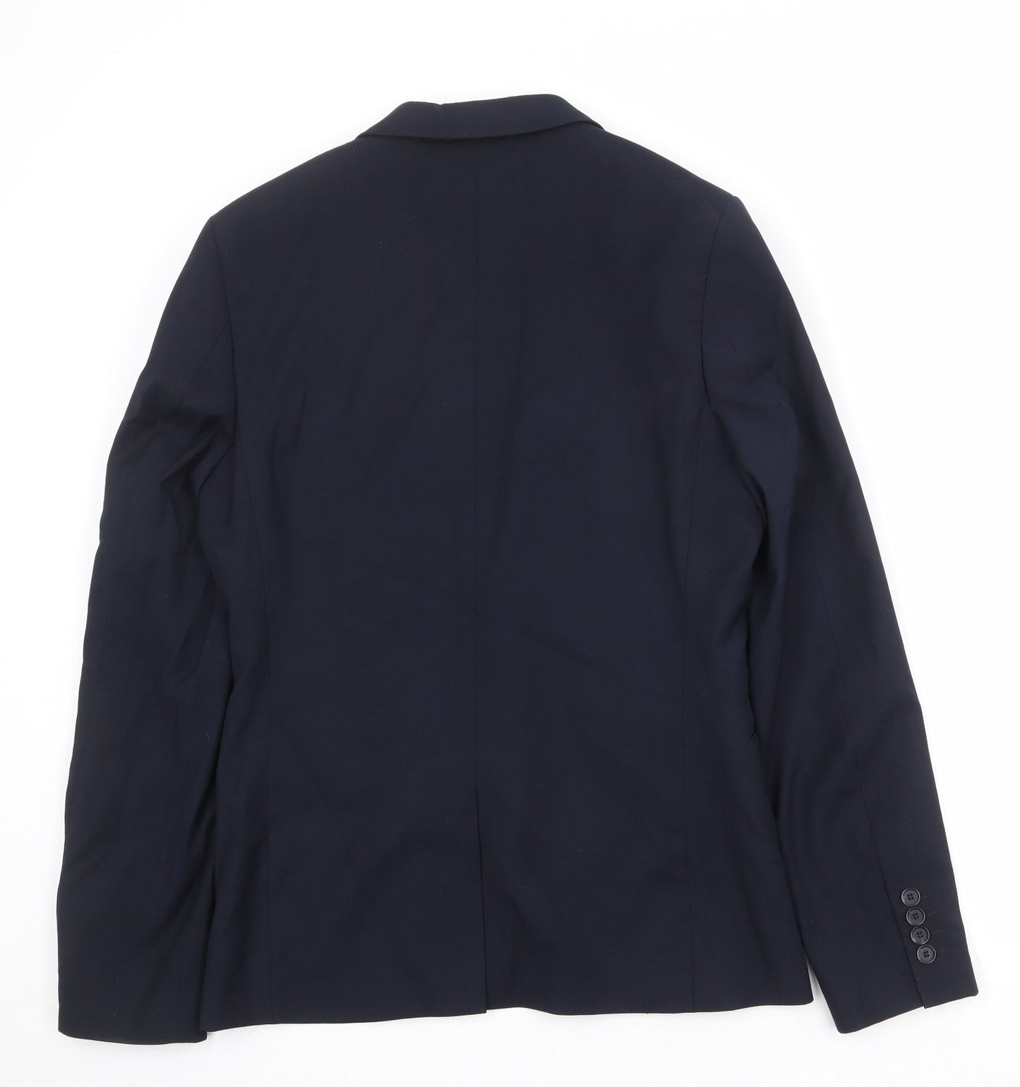 Mens UK Size 38 Topman Regular Blue Suit Jacket