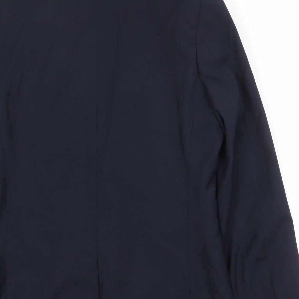 Mens UK Size 38 Topman Regular Blue Suit Jacket