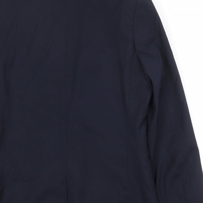 Mens UK Size 38 Topman Regular Blue Suit Jacket