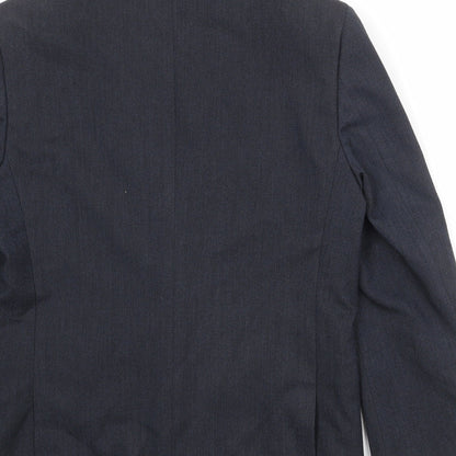 Mens UK Size 38 Fellini Regular Blue Suit Jacket
