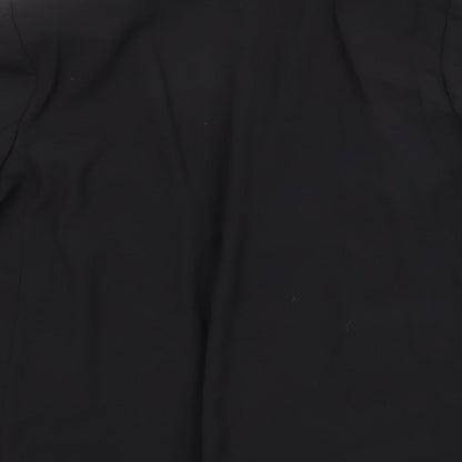 Marks and Spencer Womens Black Polyester Jacket Blazer Size 20