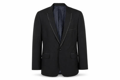 Mens UK Size 44 French Connection Regular Black Suit Jacket