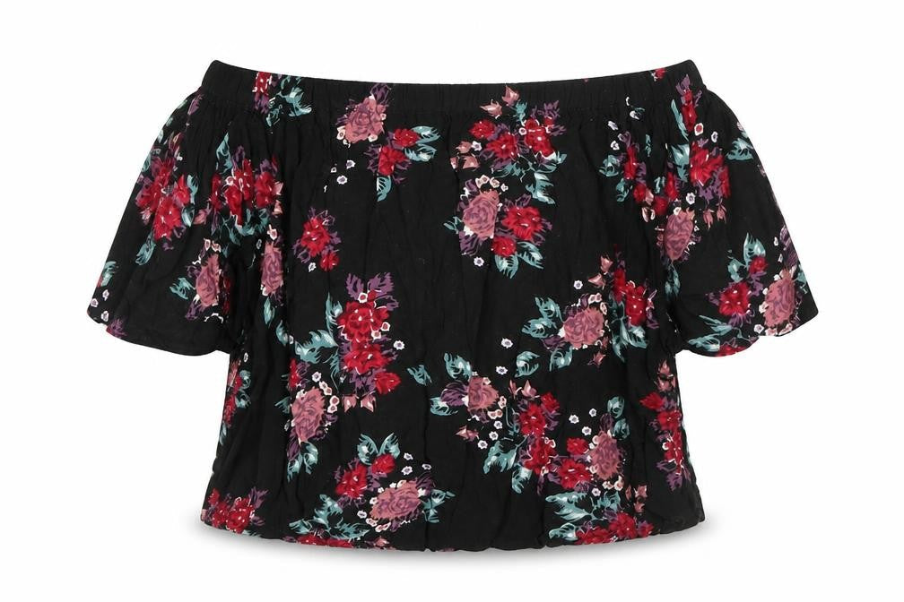 Womens UK Size 8 Select Black Basic Blouse