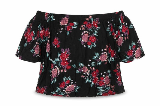 Womens UK Size 8 Select Black Basic Blouse