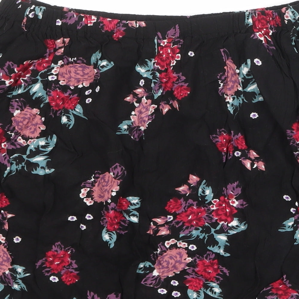 Womens UK Size 8 Select Black Basic Blouse