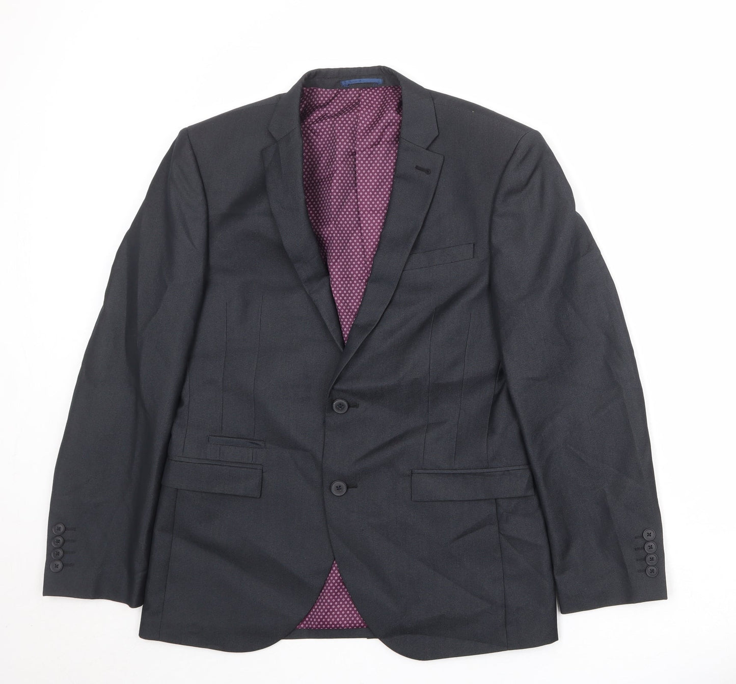 Mens UK Size 38 NEXT Regular Grey Suit Jacket