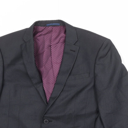 Mens UK Size 38 NEXT Regular Grey Suit Jacket