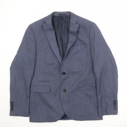 Mens UK Size 40 NEXT Regular Blue Suit Jacket