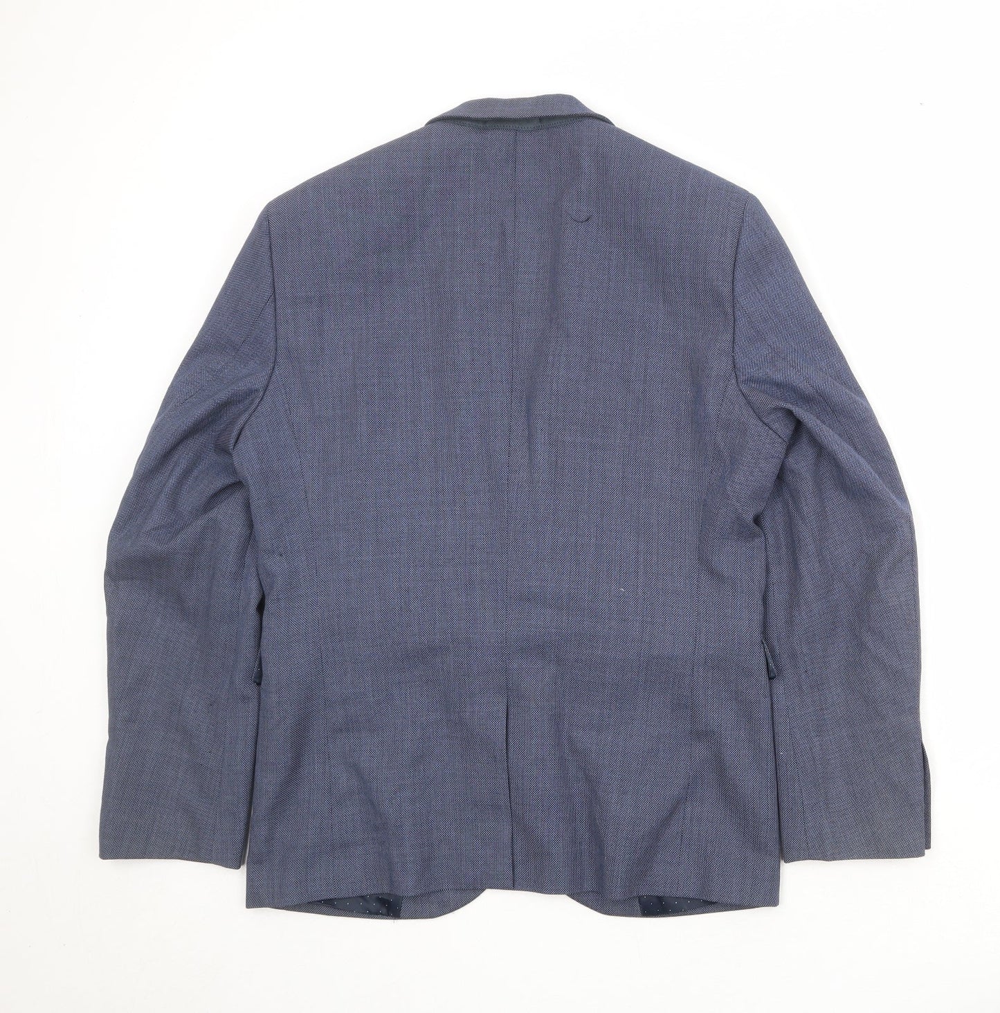 Mens UK Size 40 NEXT Regular Blue Suit Jacket