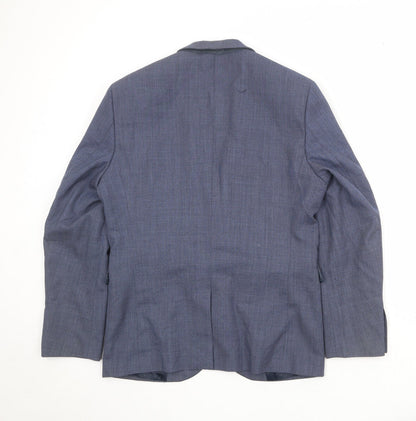 Mens UK Size 40 NEXT Regular Blue Suit Jacket