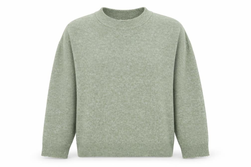 Womens UK Size XS H&M Green Pullover Jumper