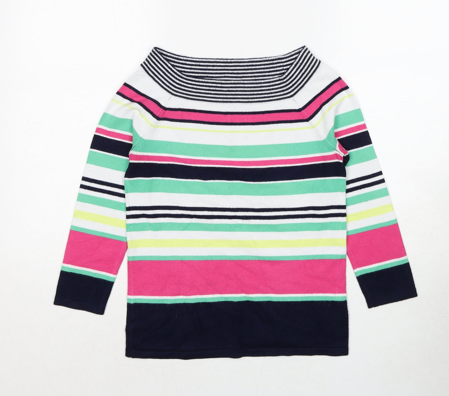 Womens UK Size 8 Marks and Spencer Multicoloured Pullover Jumper