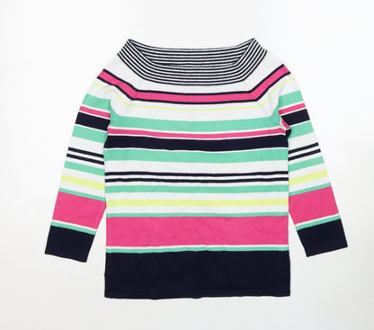 Womens UK Size 8 Marks and Spencer Multicoloured Pullover Jumper