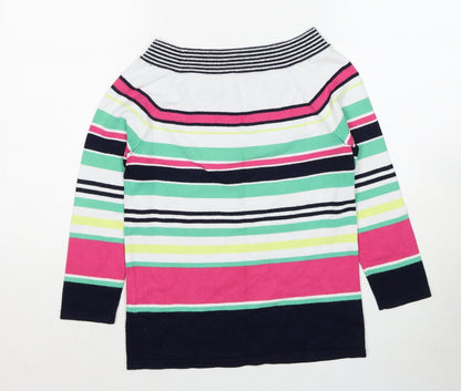 Womens UK Size 8 Marks and Spencer Multicoloured Pullover Jumper
