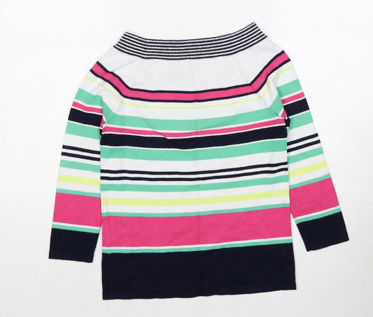 Womens UK Size 8 Marks and Spencer Multicoloured Pullover Jumper