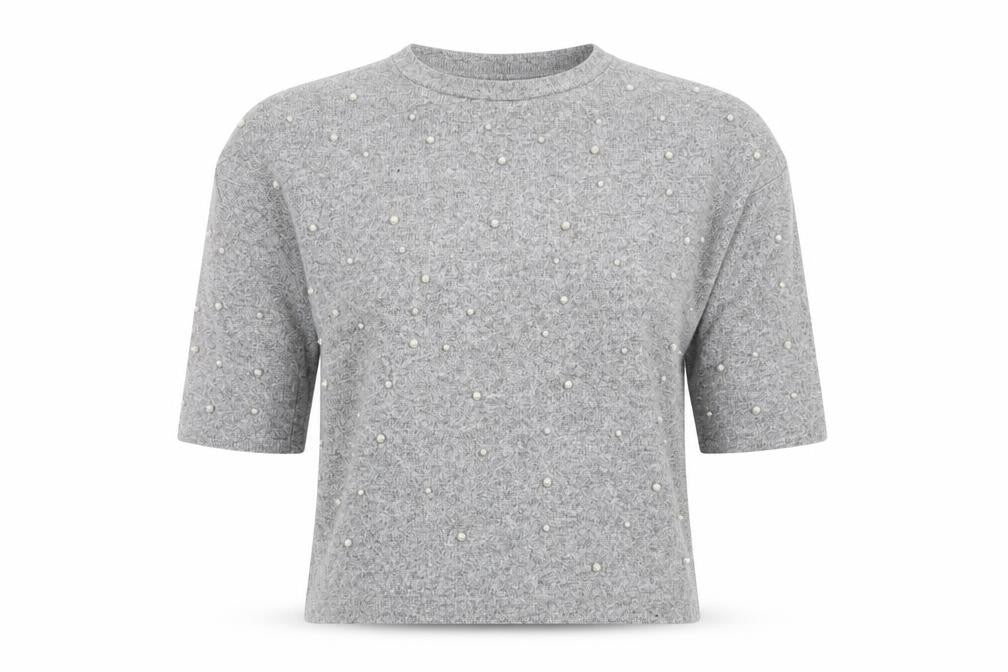 Womens UK Size S Zara Grey Pullover Jumper