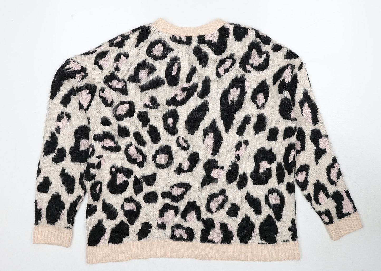 Womens UK Size S New Look Multicoloured Pullover Jumper