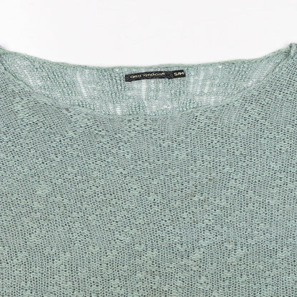 Womens UK Size S QED London Green Pullover Jumper