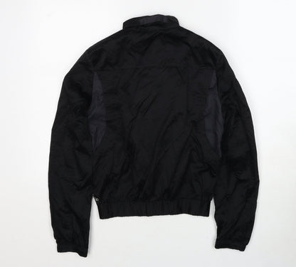 Duck and Cover Womens Black Bomber Jacket Jacket Size XS Zip