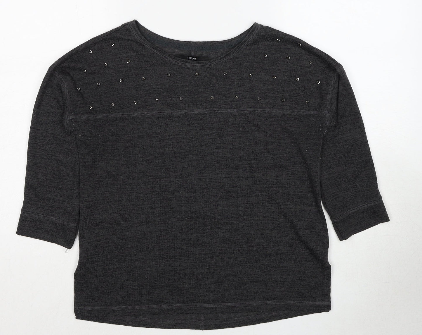 Womens UK Size 8 NEXT Grey Pullover Jumper