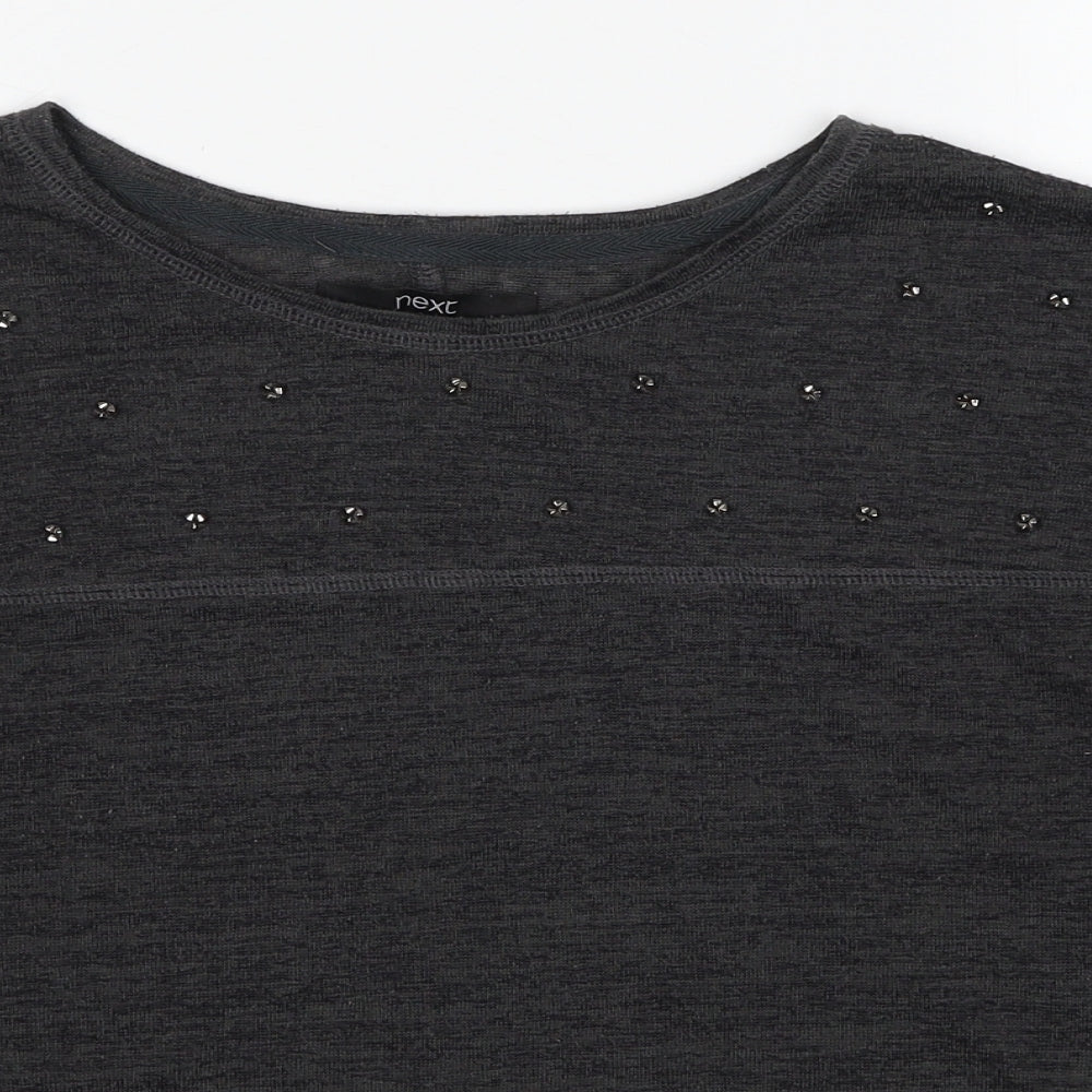 Womens UK Size 8 NEXT Grey Pullover Jumper