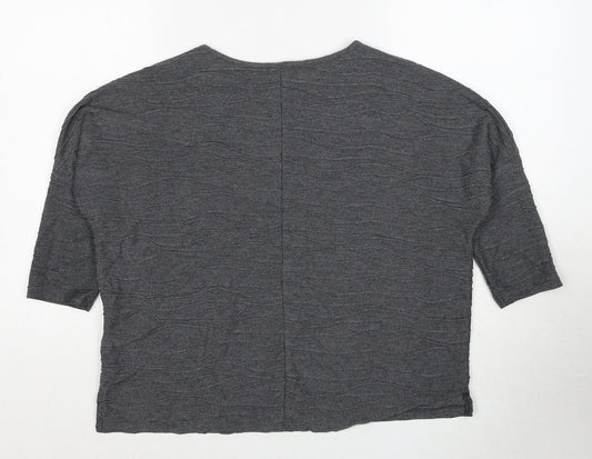 Womens UK Size 8 Phase Eight Grey Pullover Jumper