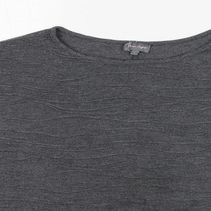 Womens UK Size 8 Phase Eight Grey Pullover Jumper