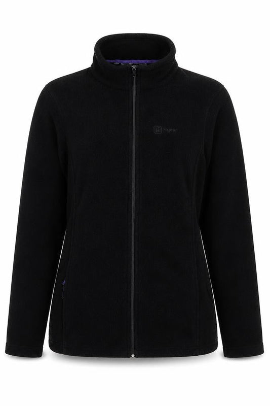 Womens UK Size 8 Hi Gear Black Jacket