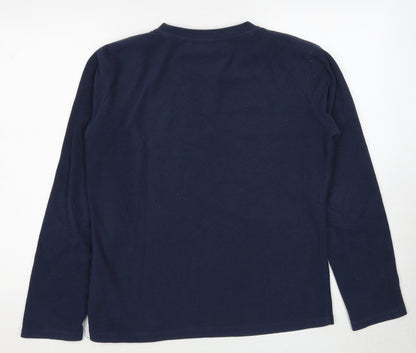 Womens UK Size 10 Hi Gear Blue Pullover Sweatshirt