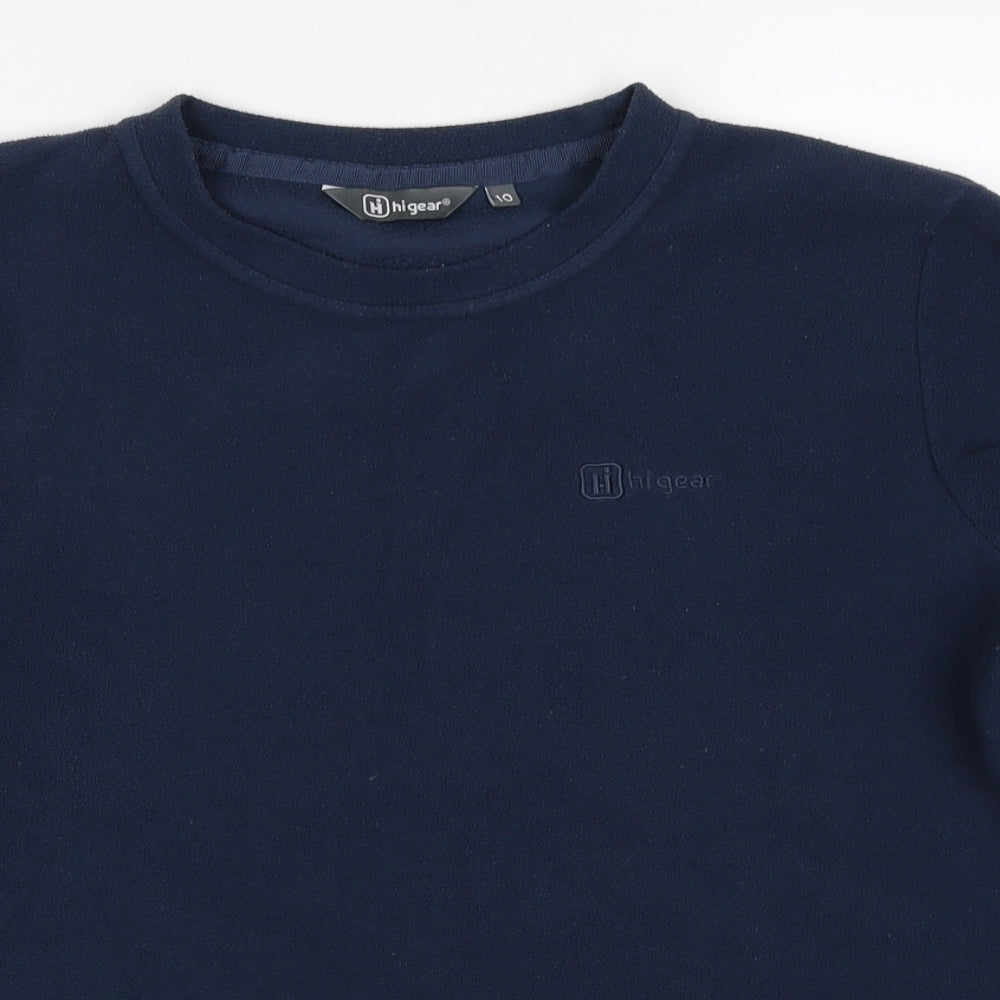 Womens UK Size 10 Hi Gear Blue Pullover Sweatshirt