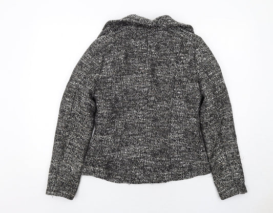 Womens UK Size 6 H&M Black Jacket