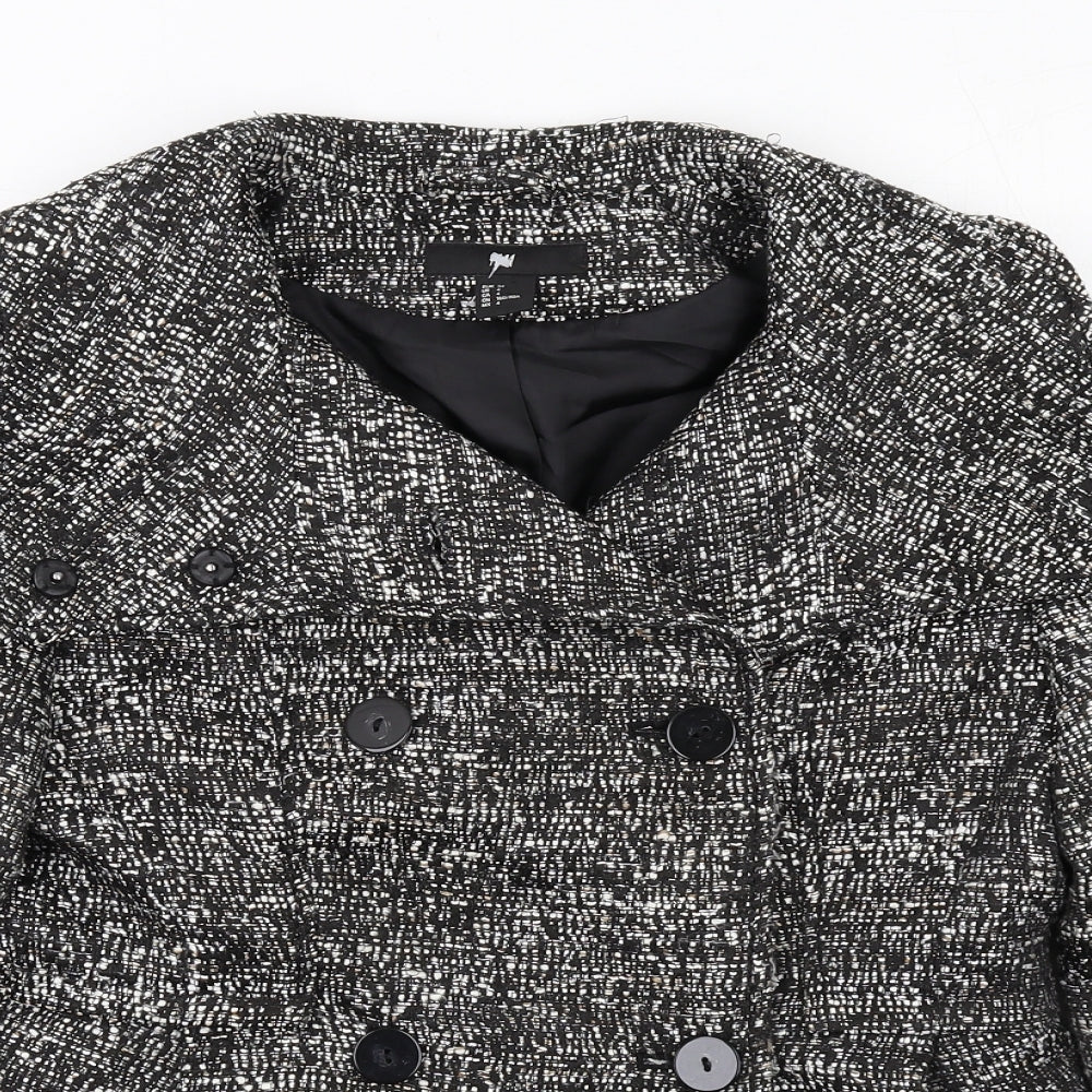 Womens UK Size 6 H&M Black Jacket