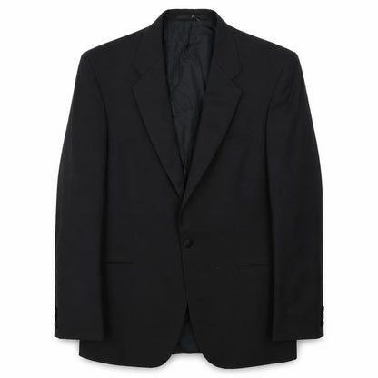 Mens UK Size 40 St Michael Regular Black Suit Tuxedo